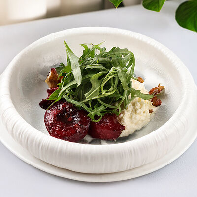 Страчателла с запеченной сливой ткемали в Юность у моря по цене 620 ₽