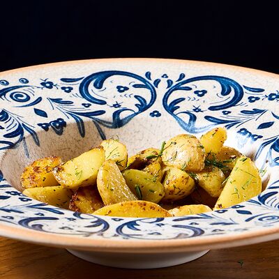 Молодой картофель со сванской солью в NANA Pirveli по цене 450 ₽