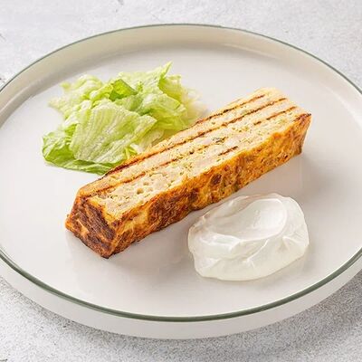 Запеченный омлет с ветчиной и моцареллой в Шоколадница по цене 410 ₽