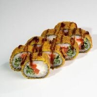 Жареный с лососем в ЁБИСАН