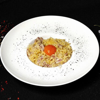 Спагетти Карбонара в Всем Своим по цене 580 ₽