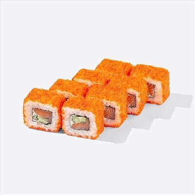 Калифорния с лососем в Много лосося по цене 730 ₽