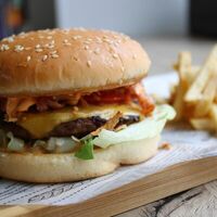 Царь-бургер и фрив ФудМастер