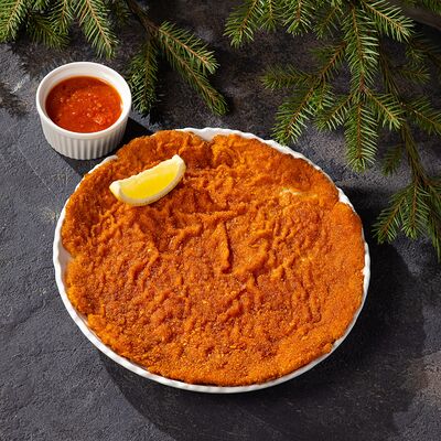 Куриный шницель с домашней аджикой в Пилигрим по цене 740 ₽