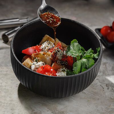 Баклажан с томатом и страчателлой в Feromon по цене 690 ₽