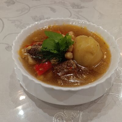 Шурпа с говядиной в Чайхана по цене 400 ₽