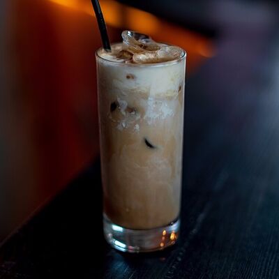 Карамельный айс латте в #proсчастье по цене 290