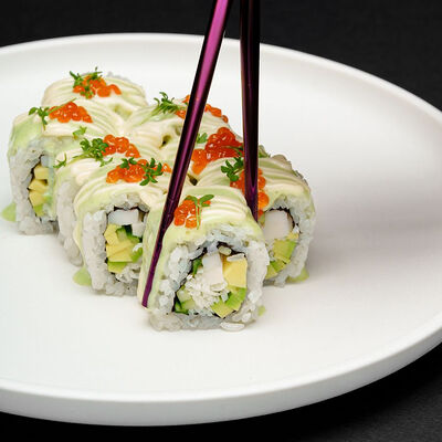 Краб-ролл в Пару палок по цене 385 ₽