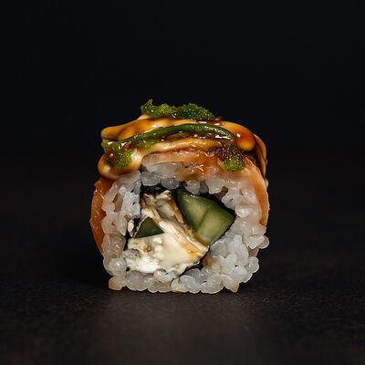 Филадельфия татаки с угрем XL в Кимура Суши & Поке по цене 210 ₽