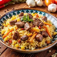 Плов с говядиной в Зизифора — грузинская кухня