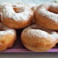 Пончики в сахарной пудре Mв Пончик