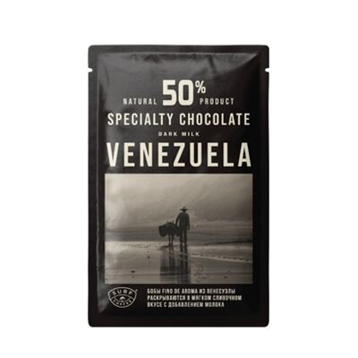 Шоколад горький Venezuela 50% Specialty Choco в Surf Coffee x La Vida по цене 190 ₽