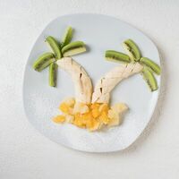 Фруктовый салатик в Кафе Панда