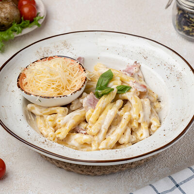 Паста карбонара в Коломан по цене 490 ₽
