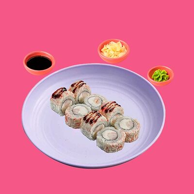 Ролл Salmon с Крабом Вичи в Big Fish по цене 1165 ₽
