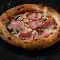 Пицца С ветчиной и грибами в LOMONOSOV PIZZA