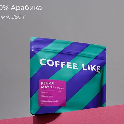 Кения Аа Маунт молотый в Coffee Like по цене 1290 ₽