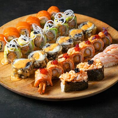 Сет Эбби в Эбби Noodles & Sushi Bar по цене 3100