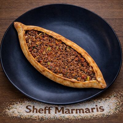 Пиде с говядиной в Sheff marmaris по цене 660 ₽