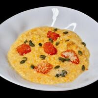 Каша пшённая с карамелизированной тыквой в Лаверна