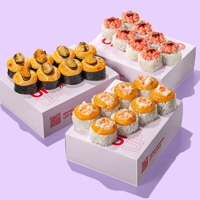 Запеченное Трио в UP Sushi по цене 1936 ₽