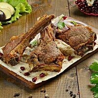 Баранья корейка в ALGA Вкус Кавказа