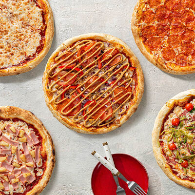 Комбо 5 пицц в ПАЛКИ-СКАЛКИ по цене 2834 ₽