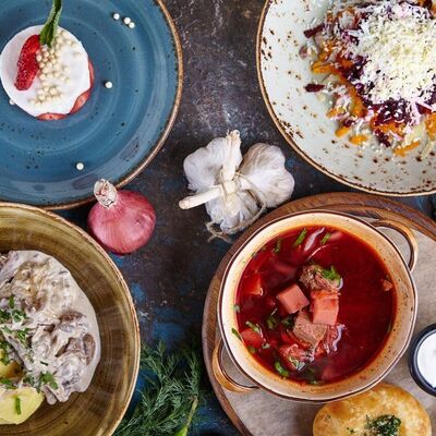 Русский сет в Пряности & Радости на Васильевском по цене 1690