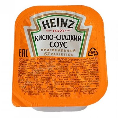 Heinz соус кисло-сладкий в Чебурекми по цене 60 ₽