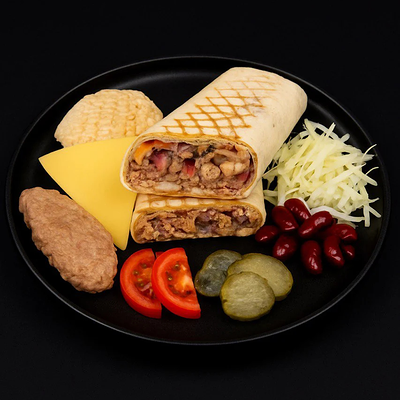 Шаурма острая и сытная (я) в Съедим всё по цене 400 ₽