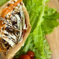 Мини-донер с картофелем фри в Brend-doner