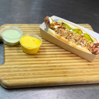 Датский хот-дог в Кебаб Life по цене 400 ₽