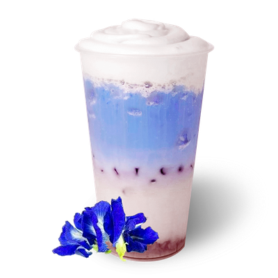 Bubble Tea Blue тhai milk hot в Bubble tea friends по цене 419 ₽