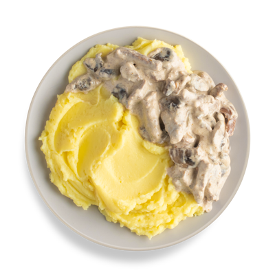 Бефстроганов с пюре в Готово китчен по цене 271 ₽