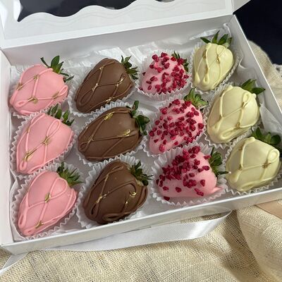 Набор 2 Клубника в шоколаде в Elinabuket по цене 2500 ₽