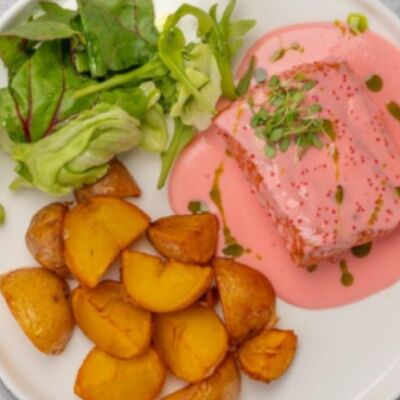 Стейк из форелив Мидийное место по цене 1250 ₽