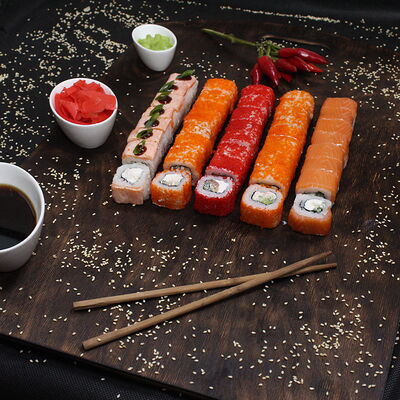 Калифорния кейшн сет в Много пиццы по цене 2665 ₽