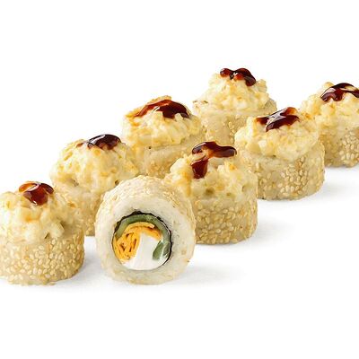 Запеченный кальмар тар-тар в Сушишоп по цене 471 ₽