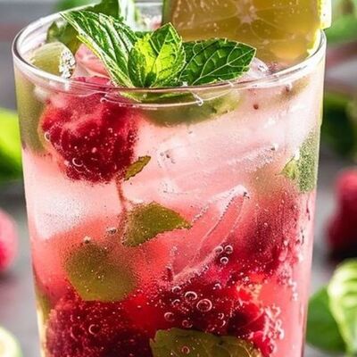 Лимонад Малина в Luffy Coffee & Art по цене 1300 ₸