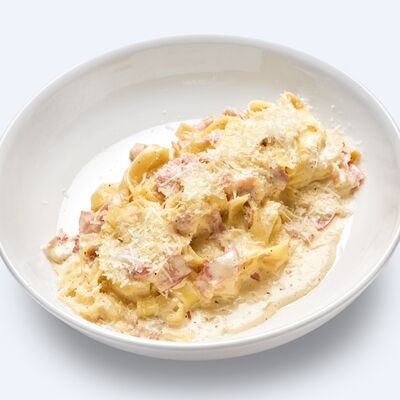 Карбонара в Drunken duck pub по цене 780 ₽