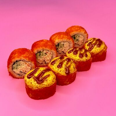 Калифорния запеченая в Хочу суши по цене 540 ₽