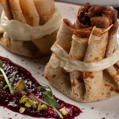 Блины с курицей в Оджахури по цене 790 ₽