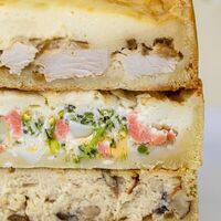 Тирольский пирог с индейкой и грибами в Coff