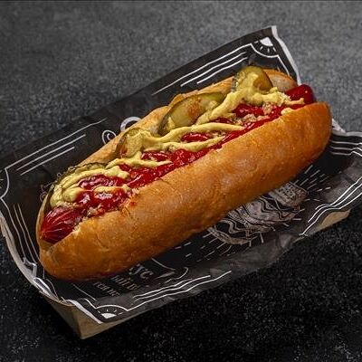 Хот-дог Датский халяль в BurgerSpot по цене 505 ₽