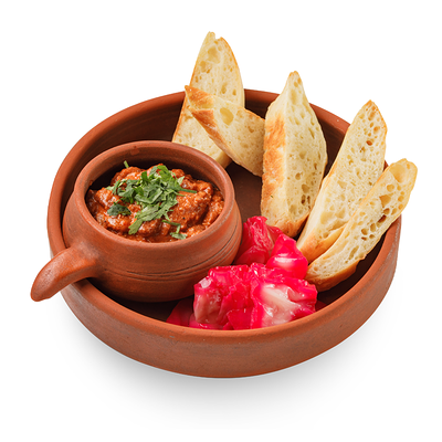 Лобио с беконом и капустой по-гурийски в Старик Хинкалыч по цене 430 ₽