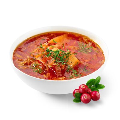 Борщ с клюквой в БлинБери по цене 159