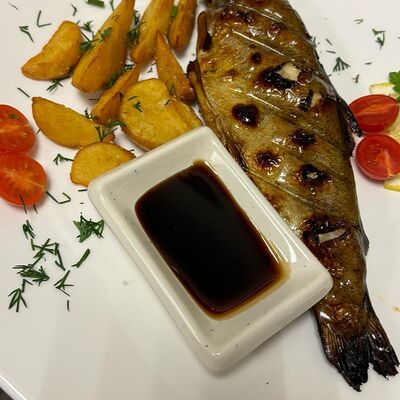 Радужная форель в Кафе на прудах по цене 875 ₽