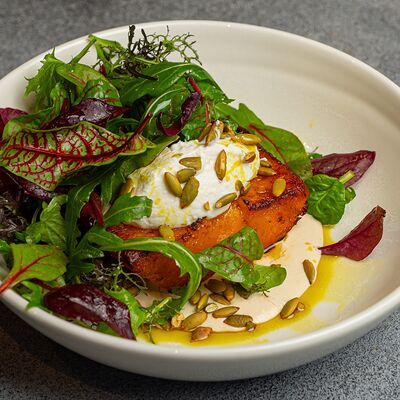 Тыква, тахини, рикотта, зелень в 321 Club by Novikov по цене 650