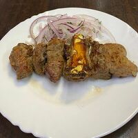 Шашлык из баранины в Чайхана Аджва