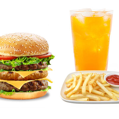 VIP Ассорти + фри + напиток на выбор 0,5 в PizzBurg по цене 4100 ₸